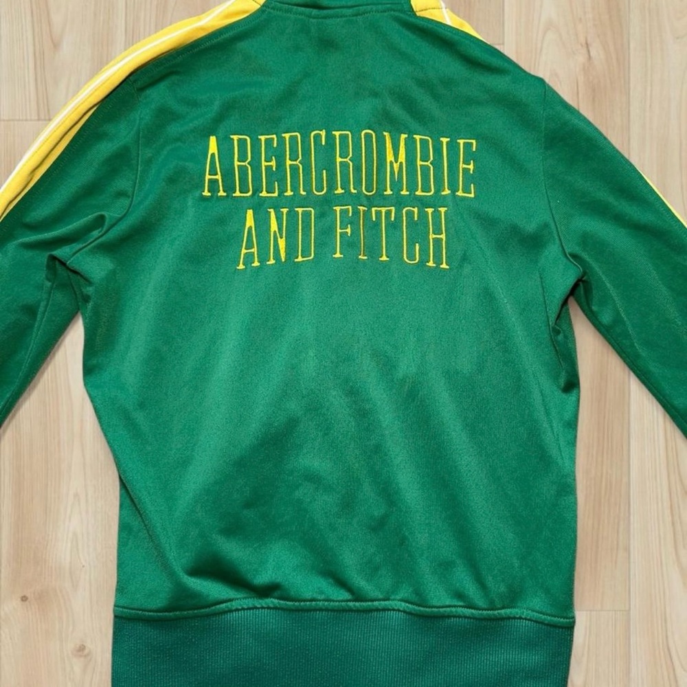 Vintage Abercrombie & Fitch varsity/track jacket